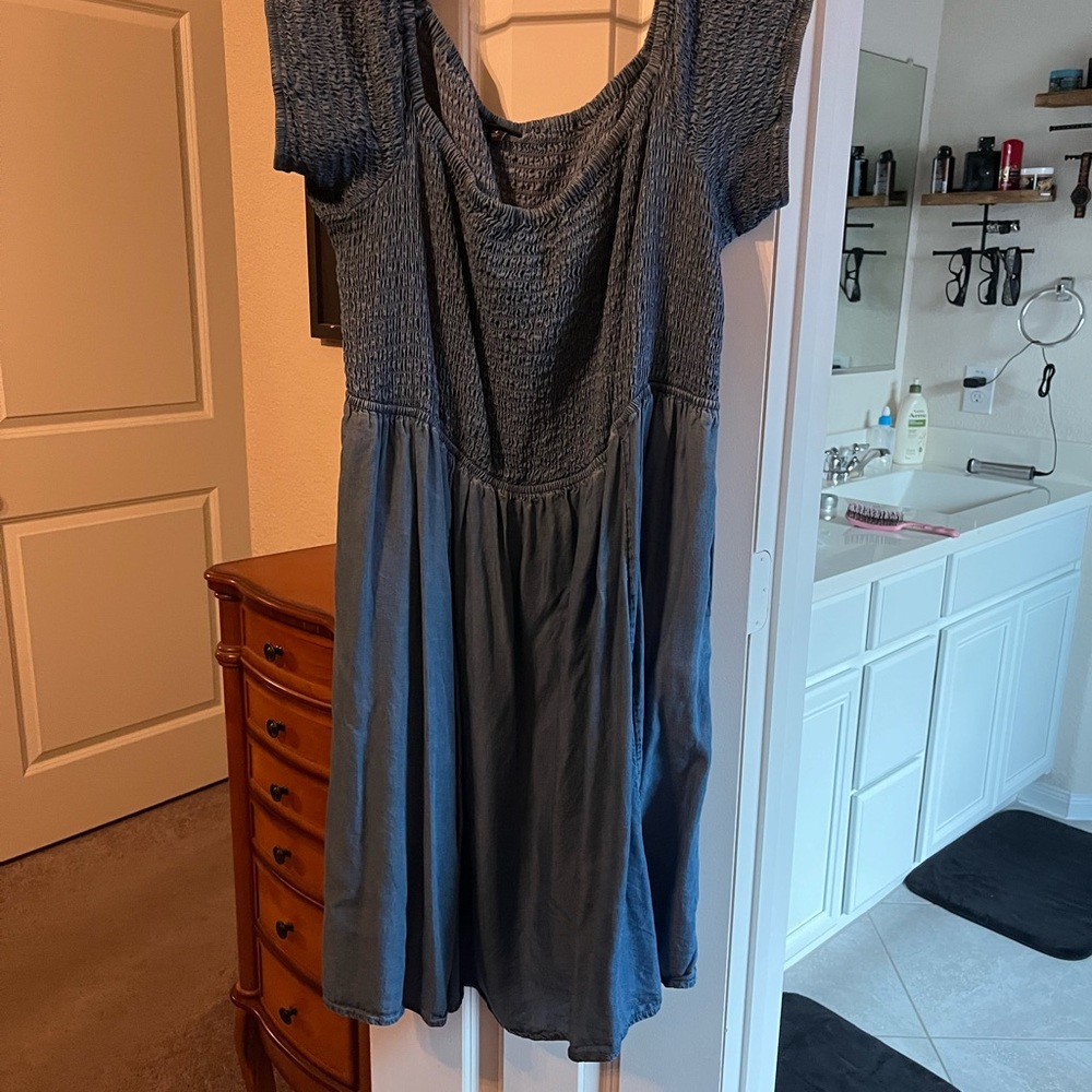 Chambray torrid dress